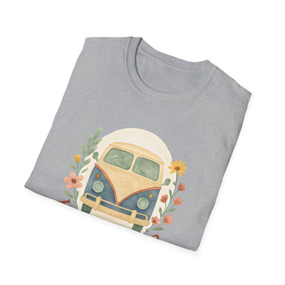 Floral Camper Van T-Shirt