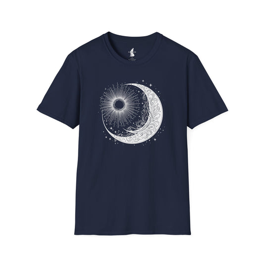 Sun & Moon Yin Yang Graphic T-Shirt