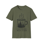 First Brew Best View T-Shirt