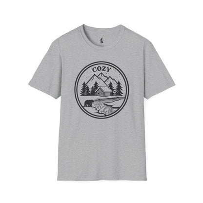 Cozy Cabin in Nature T-Shirt