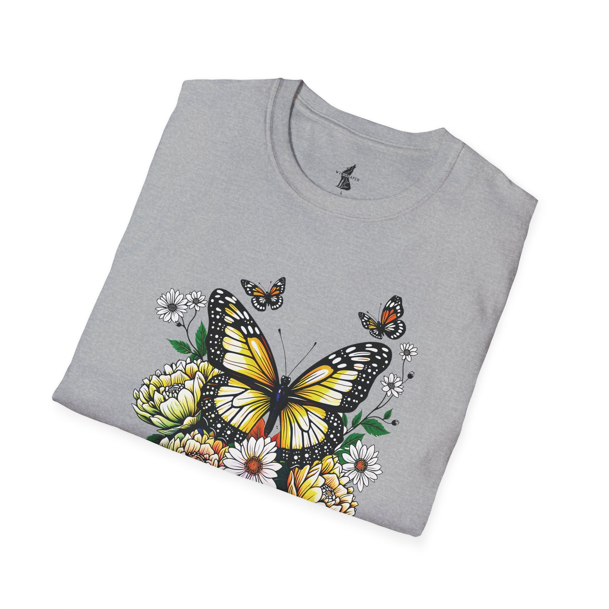 Nature Lover Butterfly Graphic T-Shirt