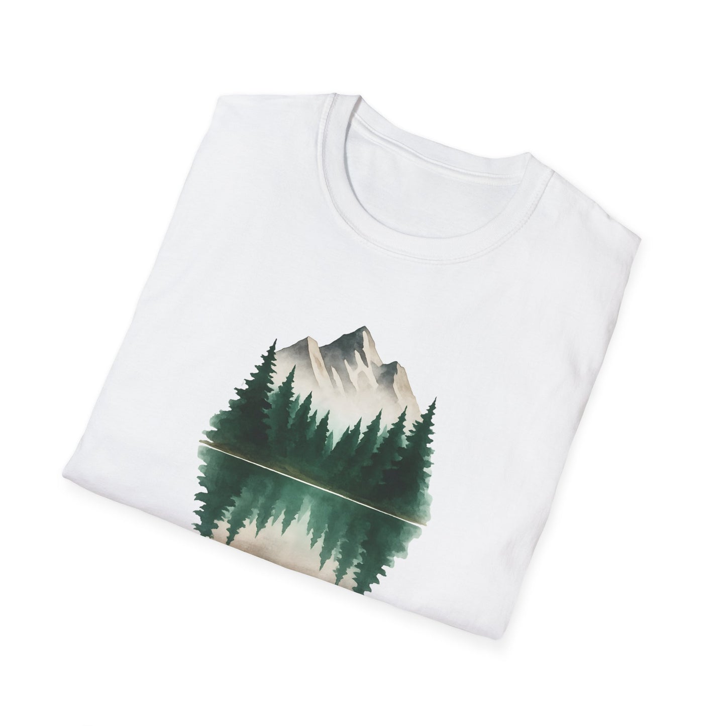 Mountain Lake Reflection T-Shirt