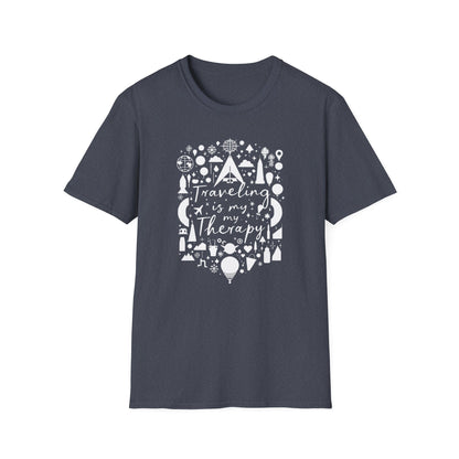 Traveling is My Therapy T-Shirt