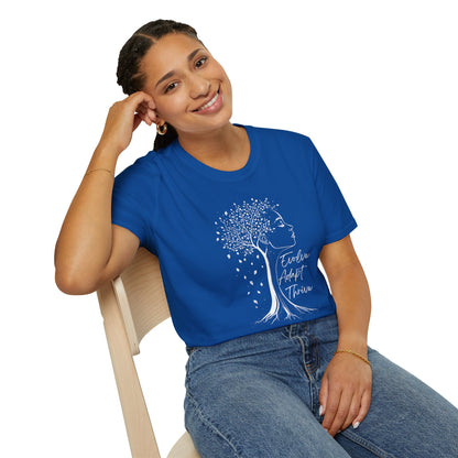 Evolve Adapt Thrive Like Nature Graphic T-shirt