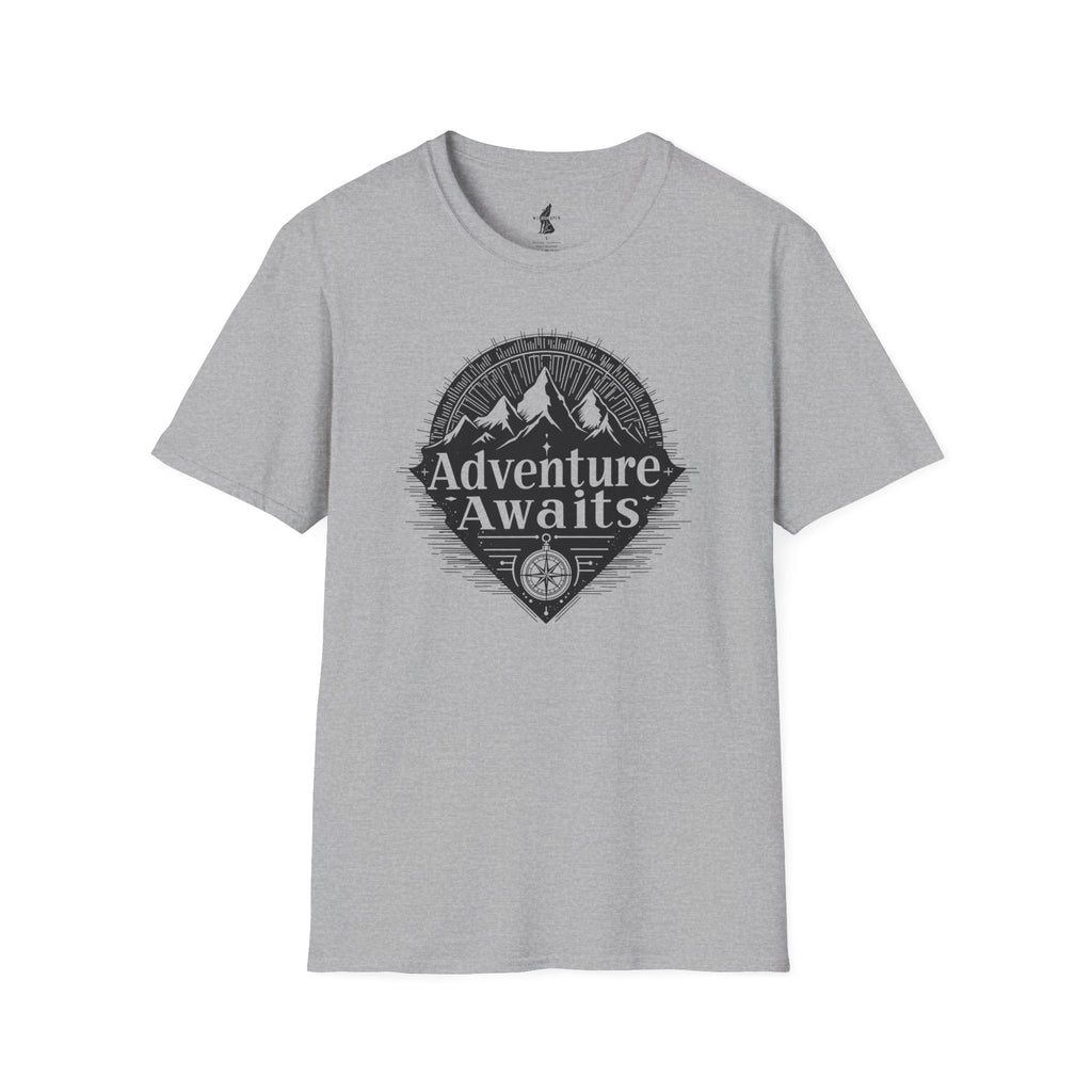 Adventure Awaits T-Shirt - Perfect for Outdoor Lovers and Explorers