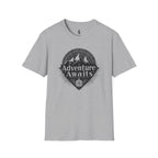 Adventure Awaits T-Shirt - Perfect for Outdoor Lovers and Explorers