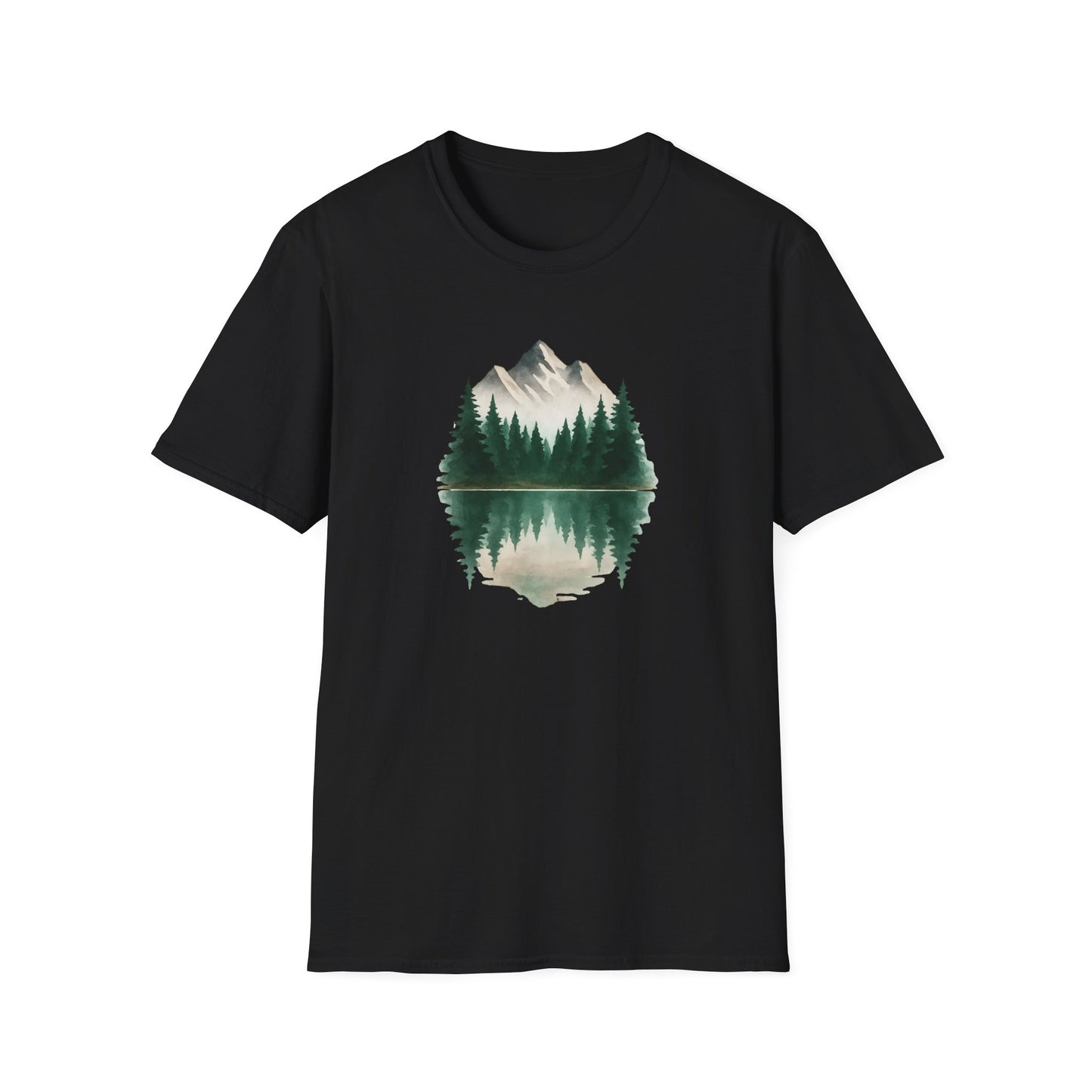 Mountain Lake Reflection T-Shirt