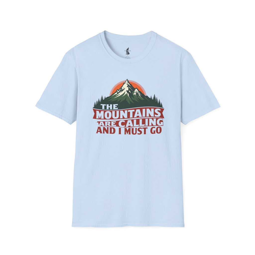 'The Mountains Are Calling' Adventure T-Shirt