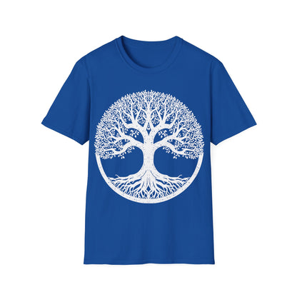 Tree of Life Unisex Softstyle T-Shirt – Nature Inspired Design for Eco-Lovers