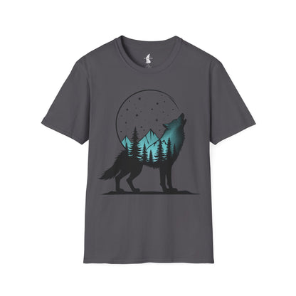 Celestial Nature Wolf T-Shirt