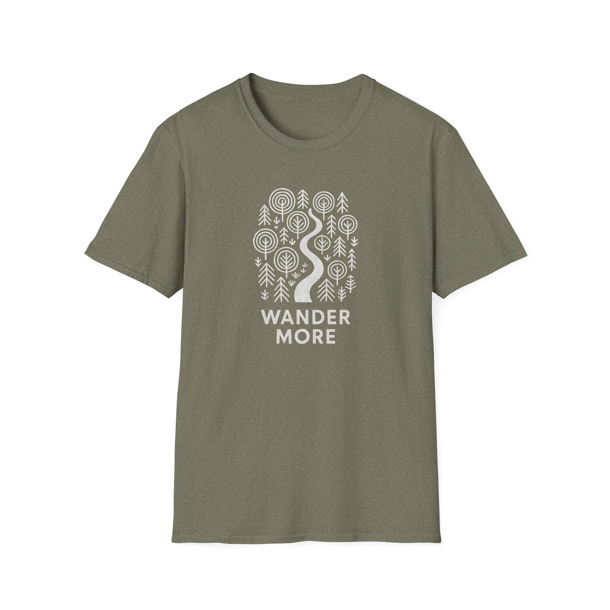 Winding Path Through Forest T-Shirt