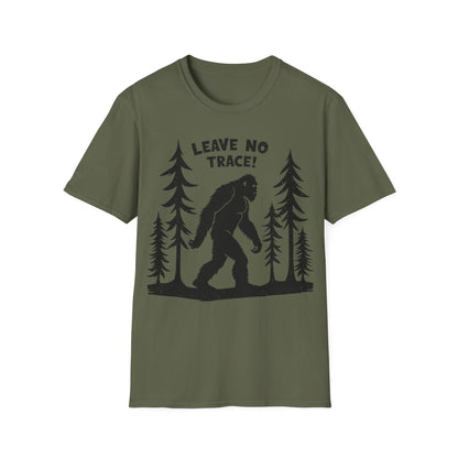 Leave No Trace! Unisex Softstyle T-Shirt for Nature Lovers