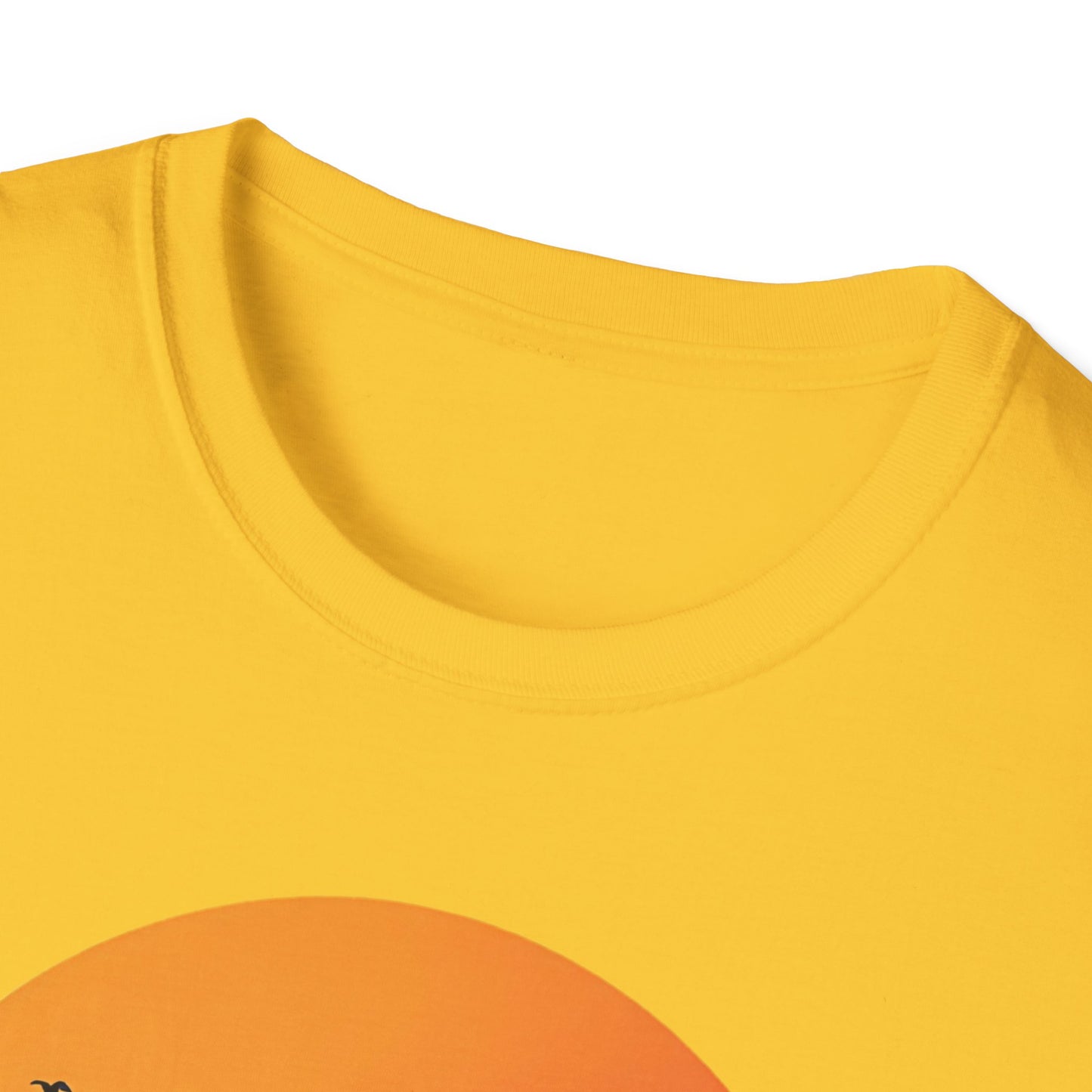 Mountain Sunset Unisex Softstyle T-Shirt │ Adventure & Nature Inspired