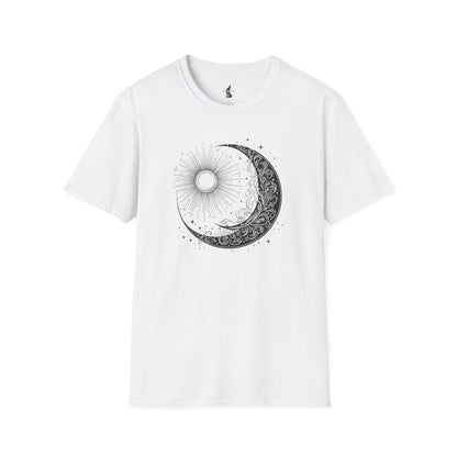Sun & Moon Yin Yang Graphic T-Shirt