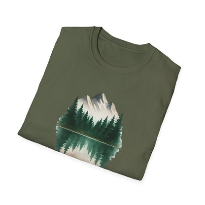 Mountain Lake Reflection T-Shirt