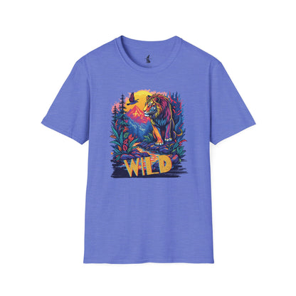 Stay Wild Lion Graphic T-Shirt