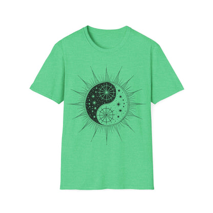 Cosmic Yin Yang Unisex Softstyle T-Shirt