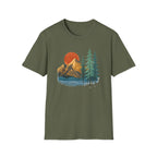Sunset Mountain Scene T-Shirt