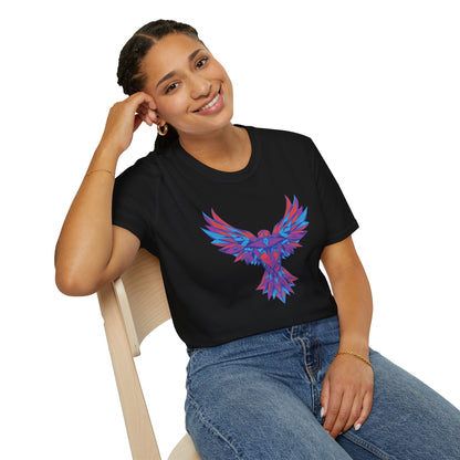 Geometric Eagle Art T-Shirt