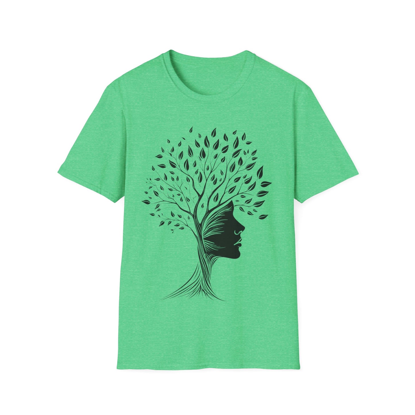 Nature-Inspired Unisex Softstyle T-Shirt - Tree of Life Design