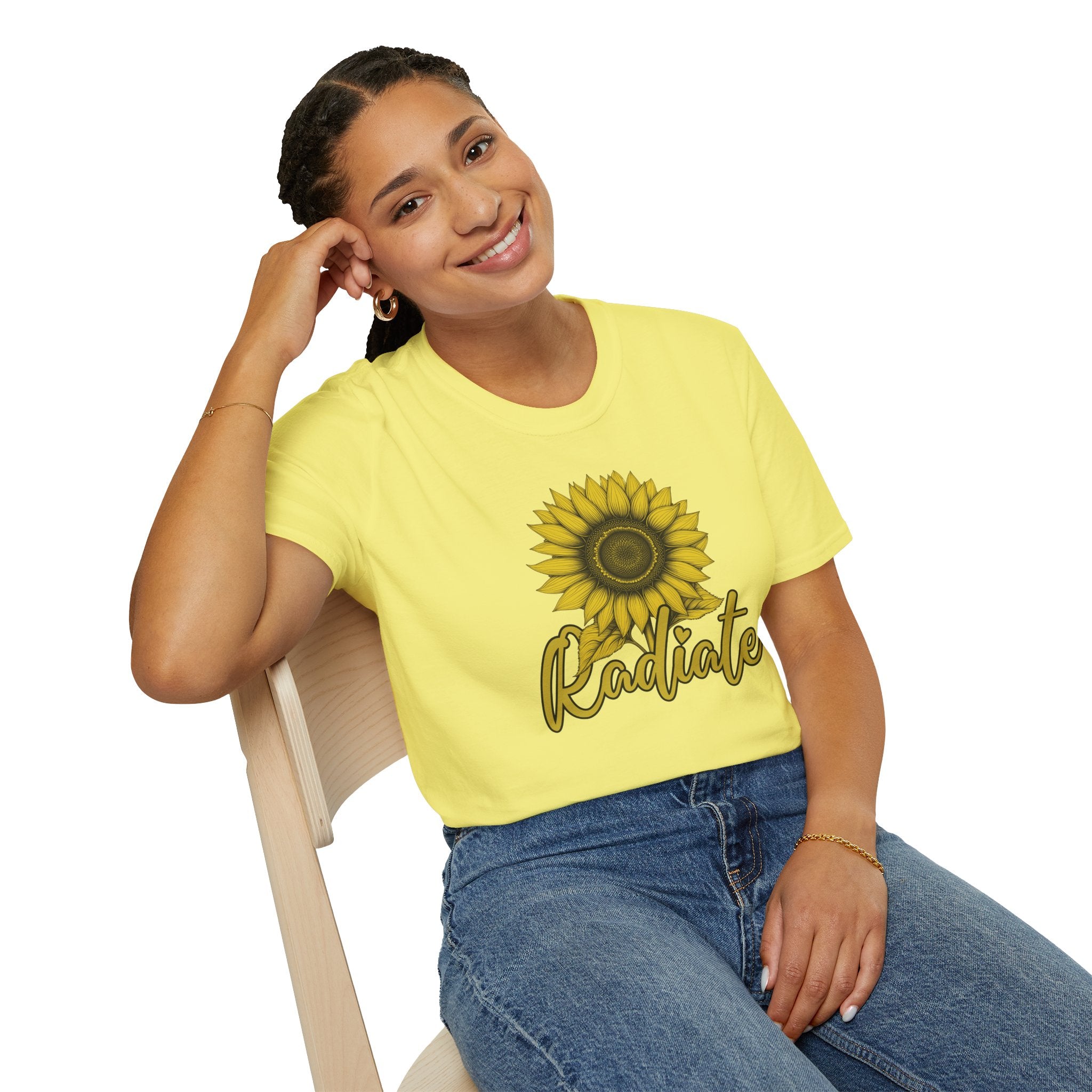 Radiate Sunflower Graphic T-Shirt