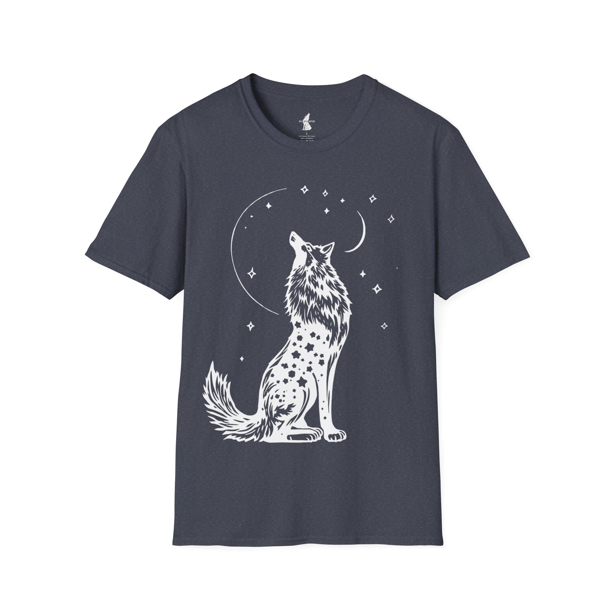Celestial Howling Wolf T-Shirt