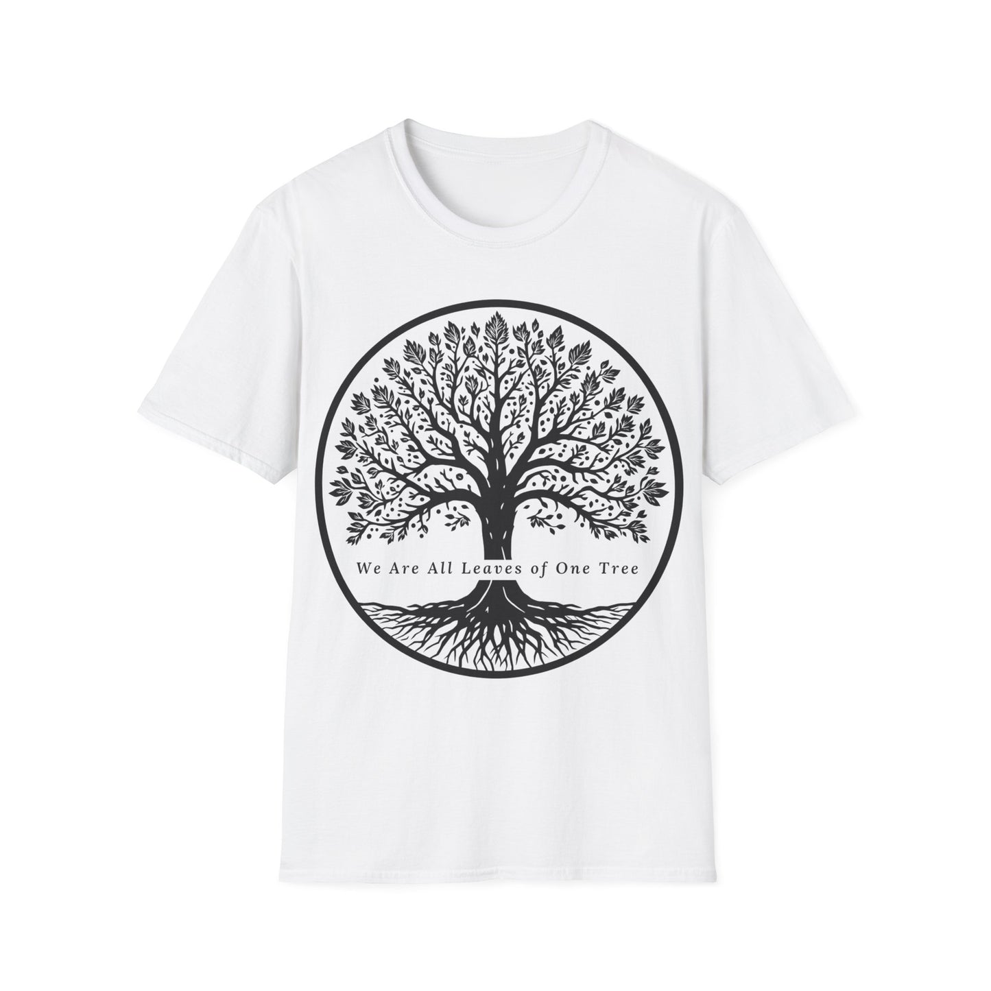 We Are All Leaves of One Tree Unisex Softstyle T-Shirt