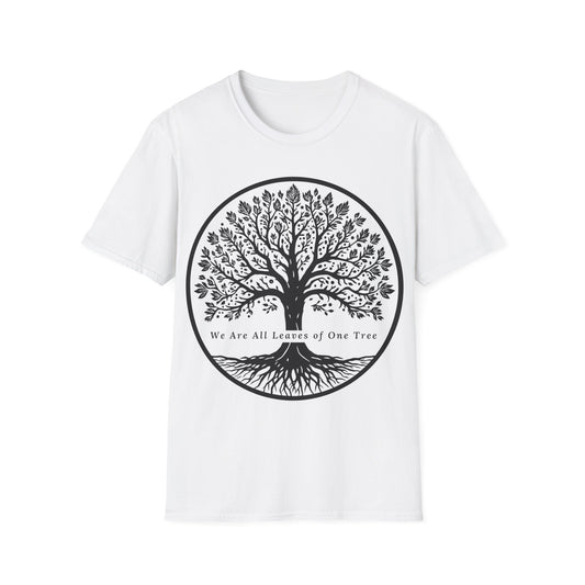 We Are All Leaves of One Tree Unisex Softstyle T-Shirt