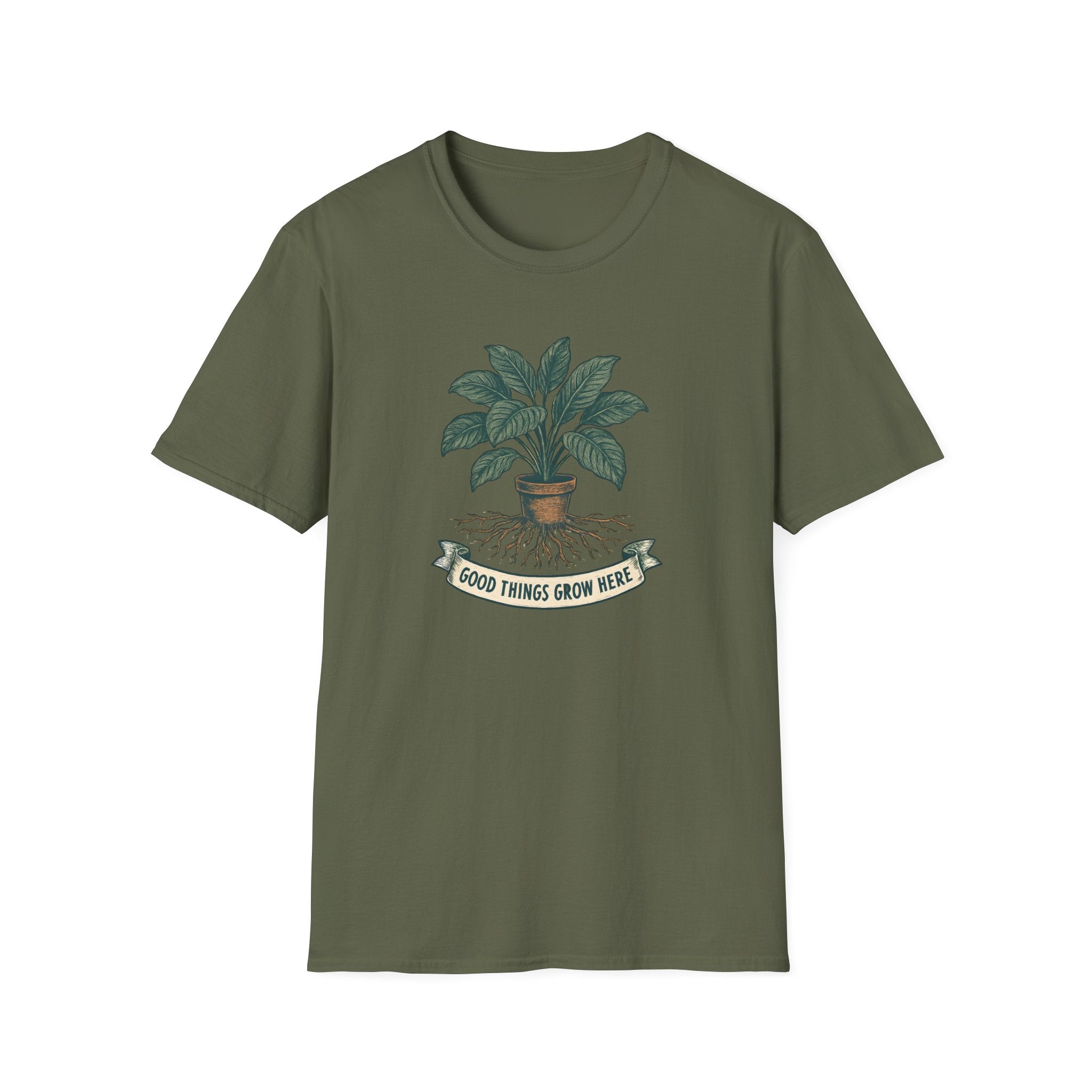 Plant with visible roots T-Shirt
