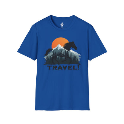 Travel Adventure Horse T-Shirt