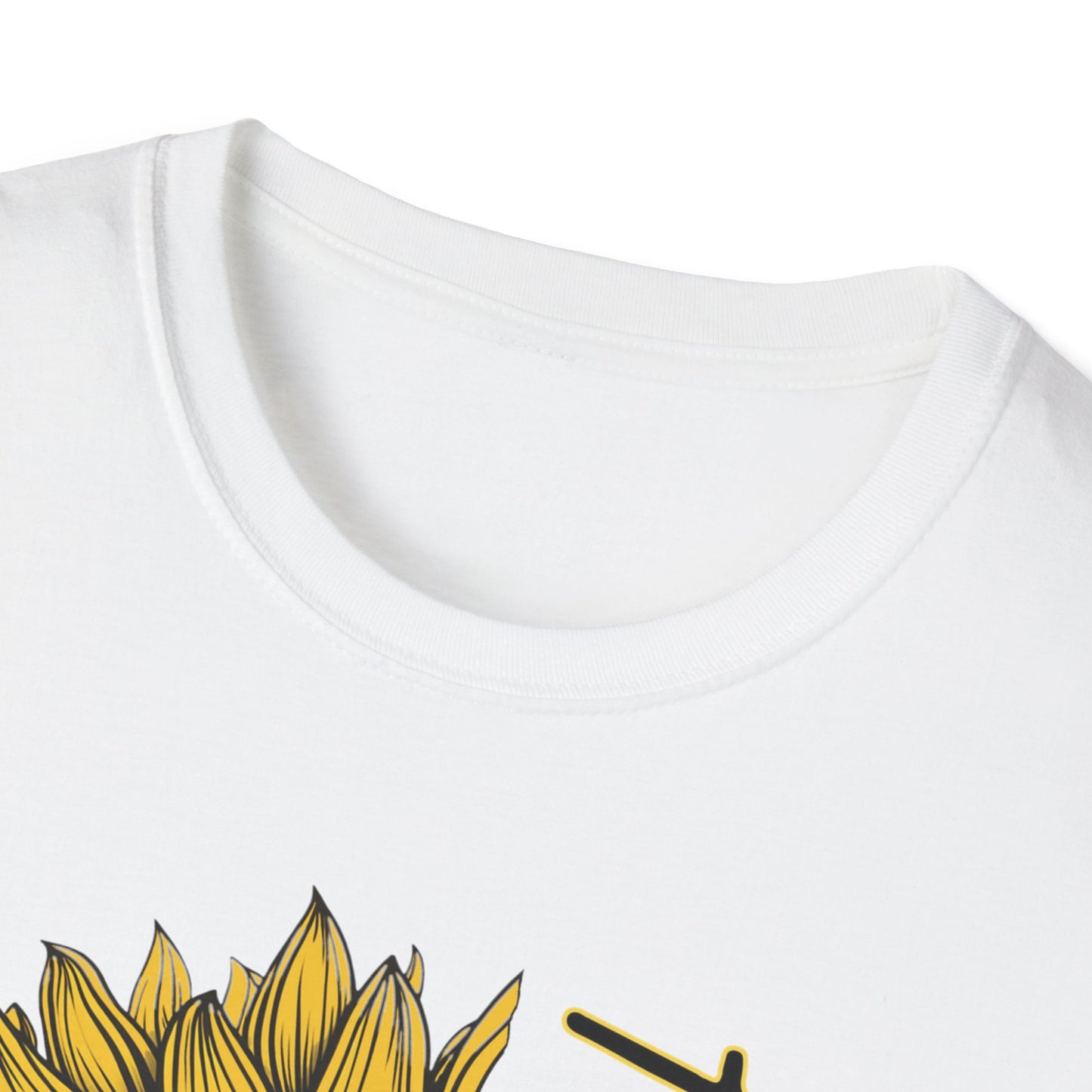 Flourish Sunflower Unisex Softstyle T-Shirt