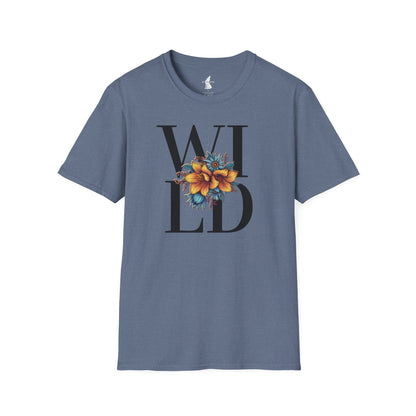 Wild Text Graphic T-Shirt
