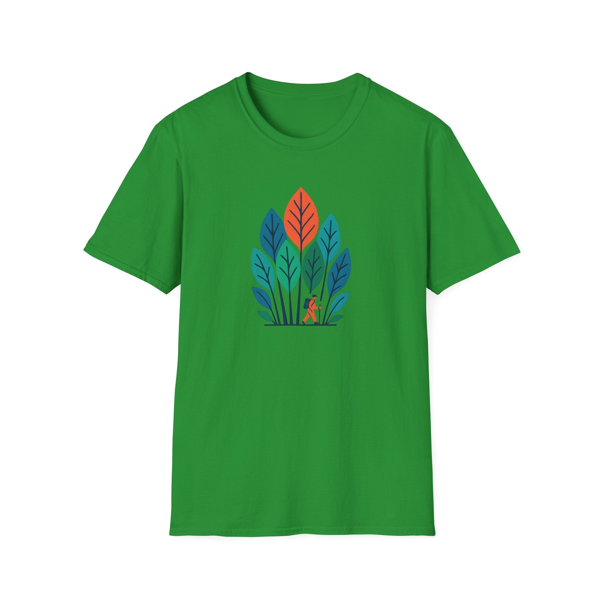 Hiker in Leaves T-Shirt