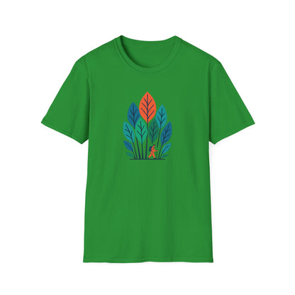 Hiker in Leaves T-Shirt
