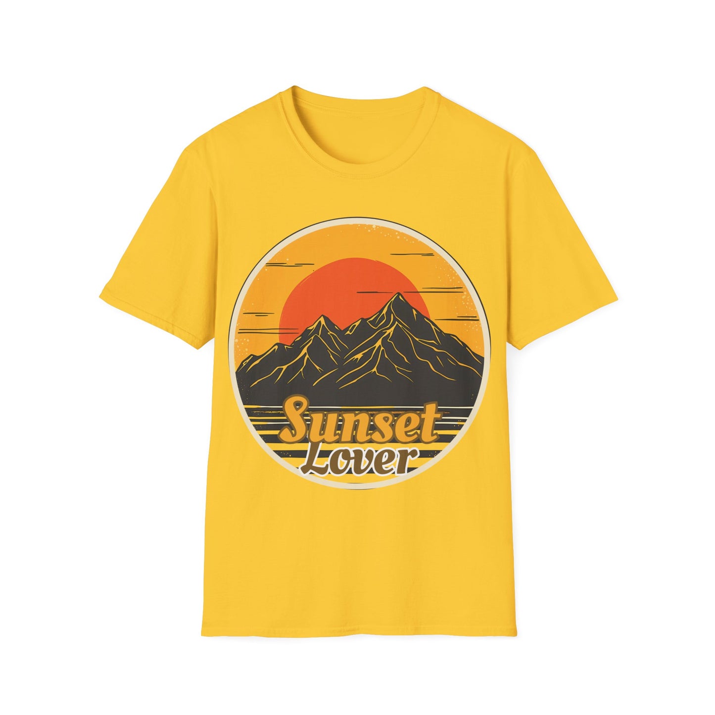 Sunset Lover Unisex Softstyle T-Shirt - Perfect for Nature Lovers and Outdoor Enthusiasts