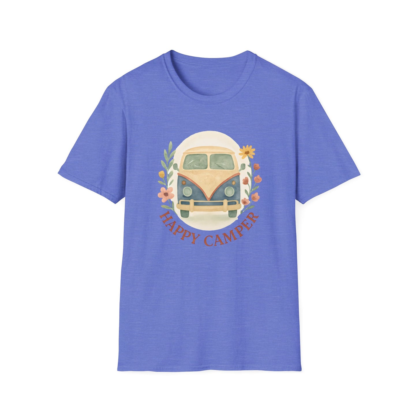 Floral Camper Van T-Shirt