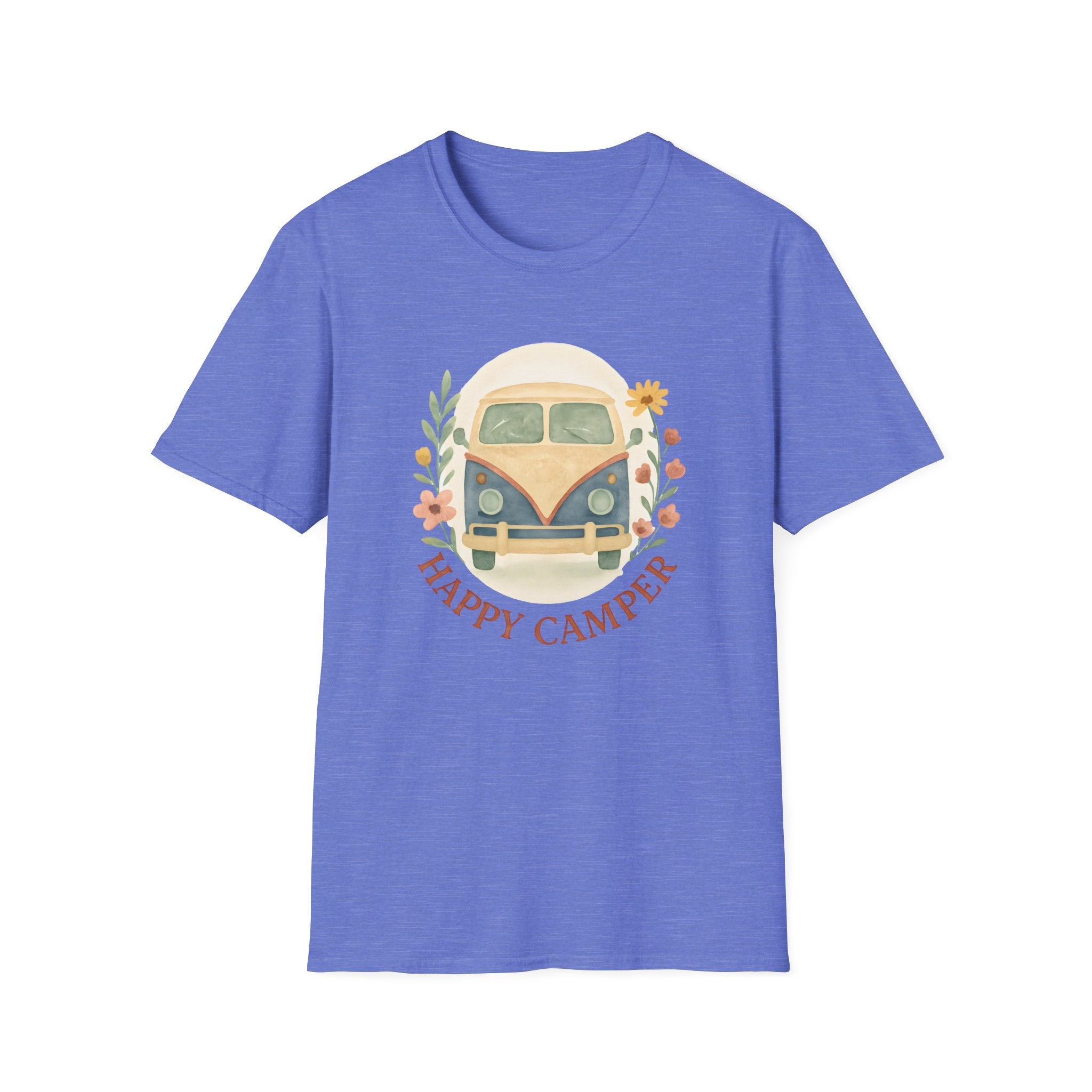 Floral Camper Van T-Shirt