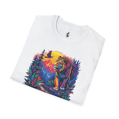 Stay Wild Lion Graphic T-Shirt