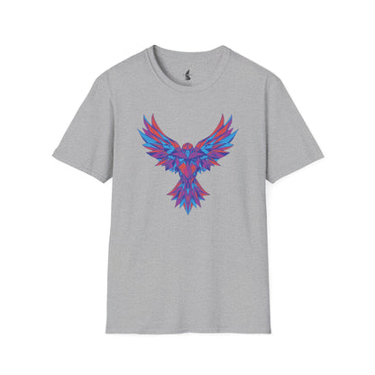 Geometric Eagle Art T-Shirt