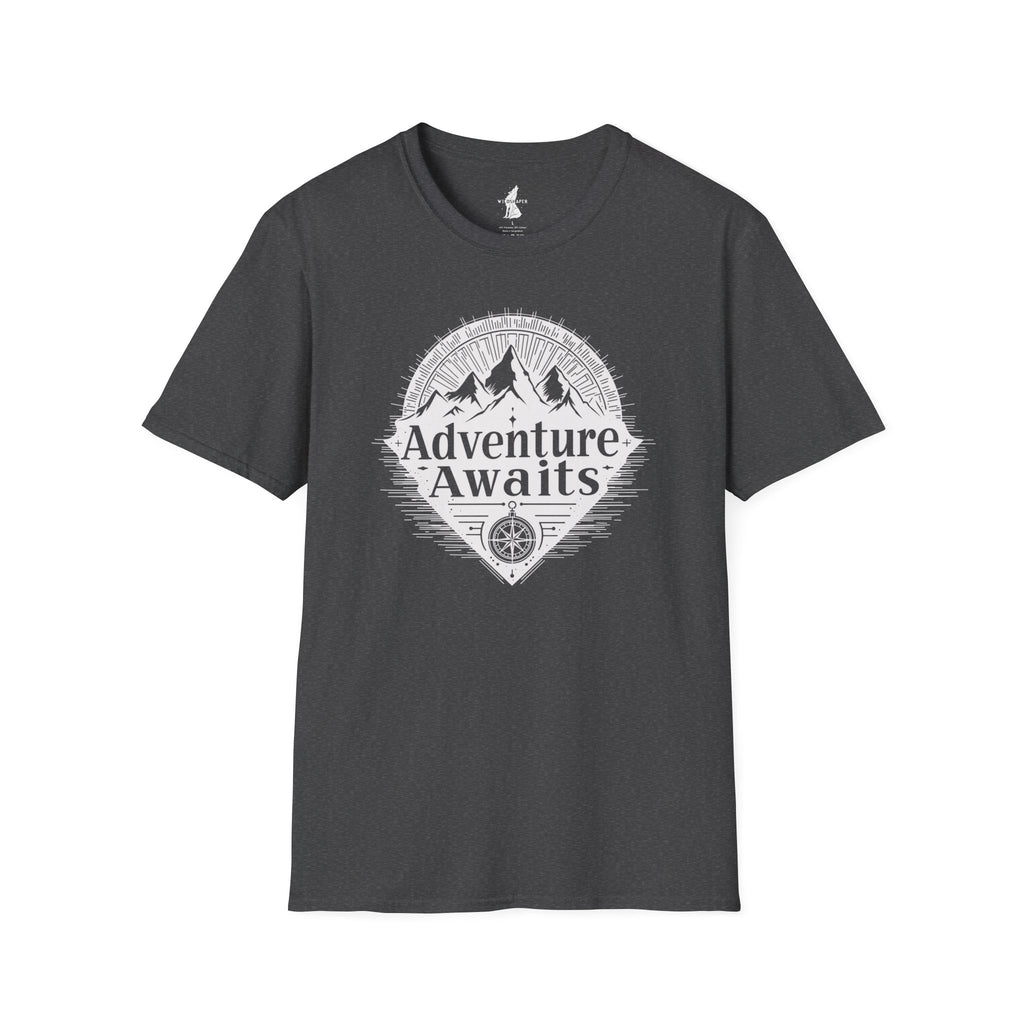 Adventure Awaits T-Shirt - Perfect for Outdoor Lovers and Explorers
