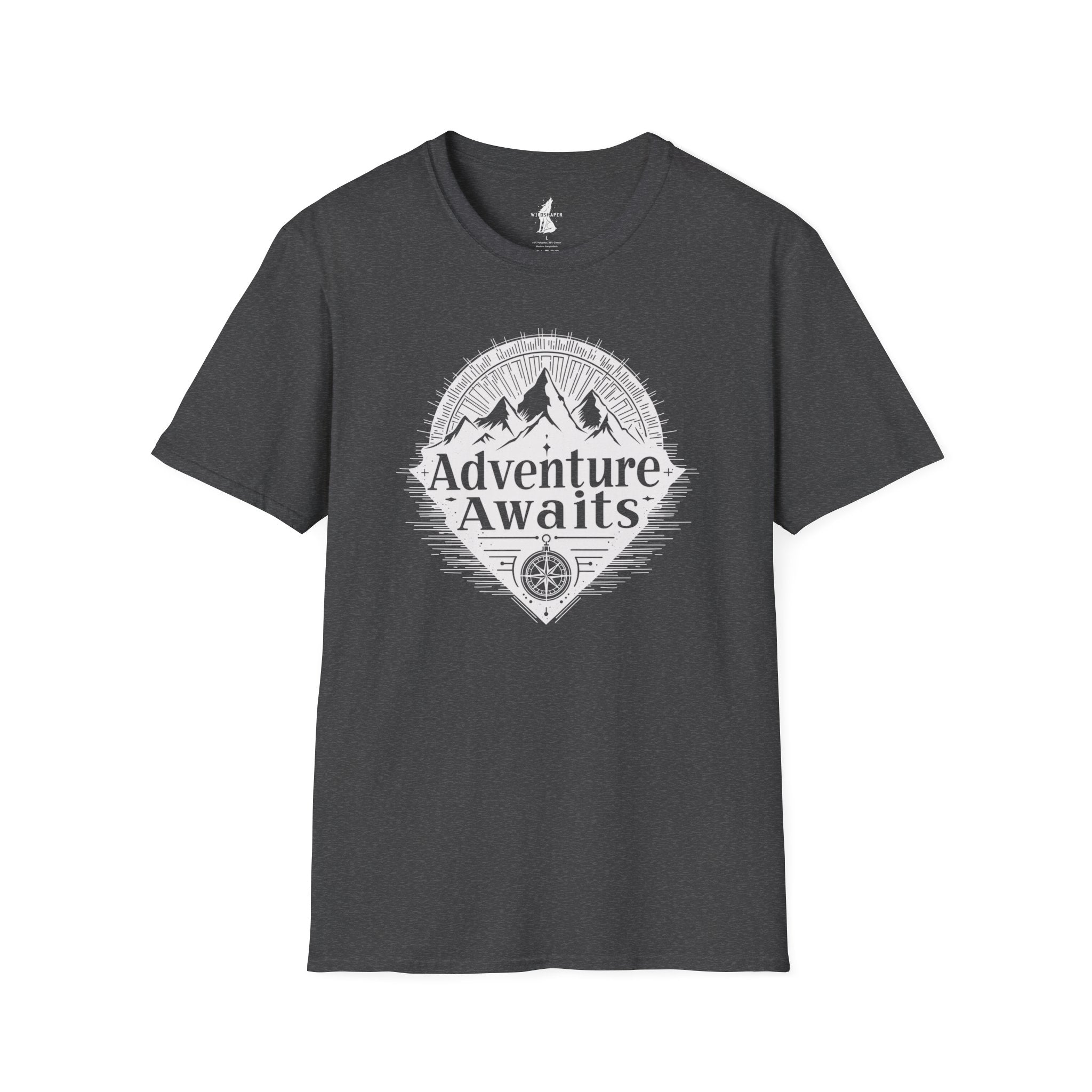 Adventure Awaits T-Shirt - Perfect for Outdoor Lovers and Explorers