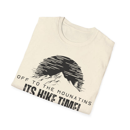 Outdoor Adventure Hike Time T-Shirt | Unisex Softstyle Tee for Nature Lovers