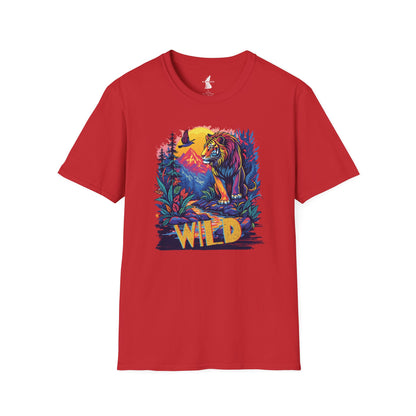 Stay Wild Lion Graphic T-Shirt
