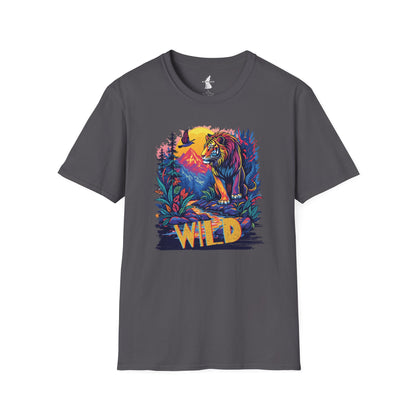 Stay Wild Lion Graphic T-Shirt