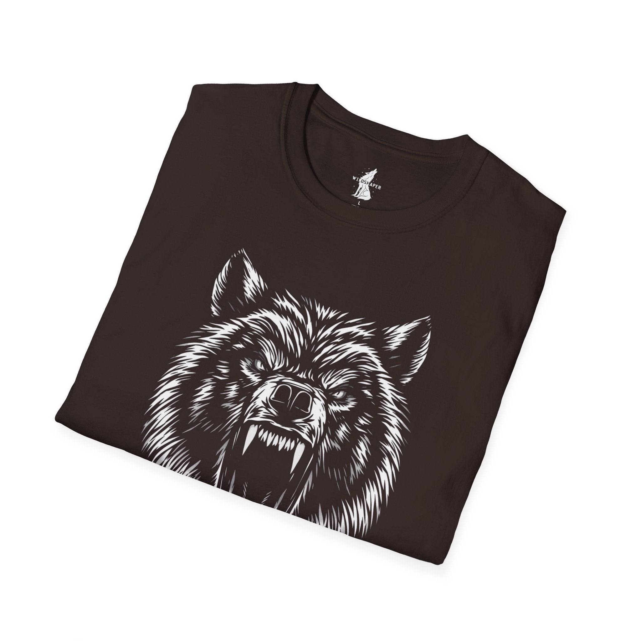 Fierce Wolf Graphic T-Shirt