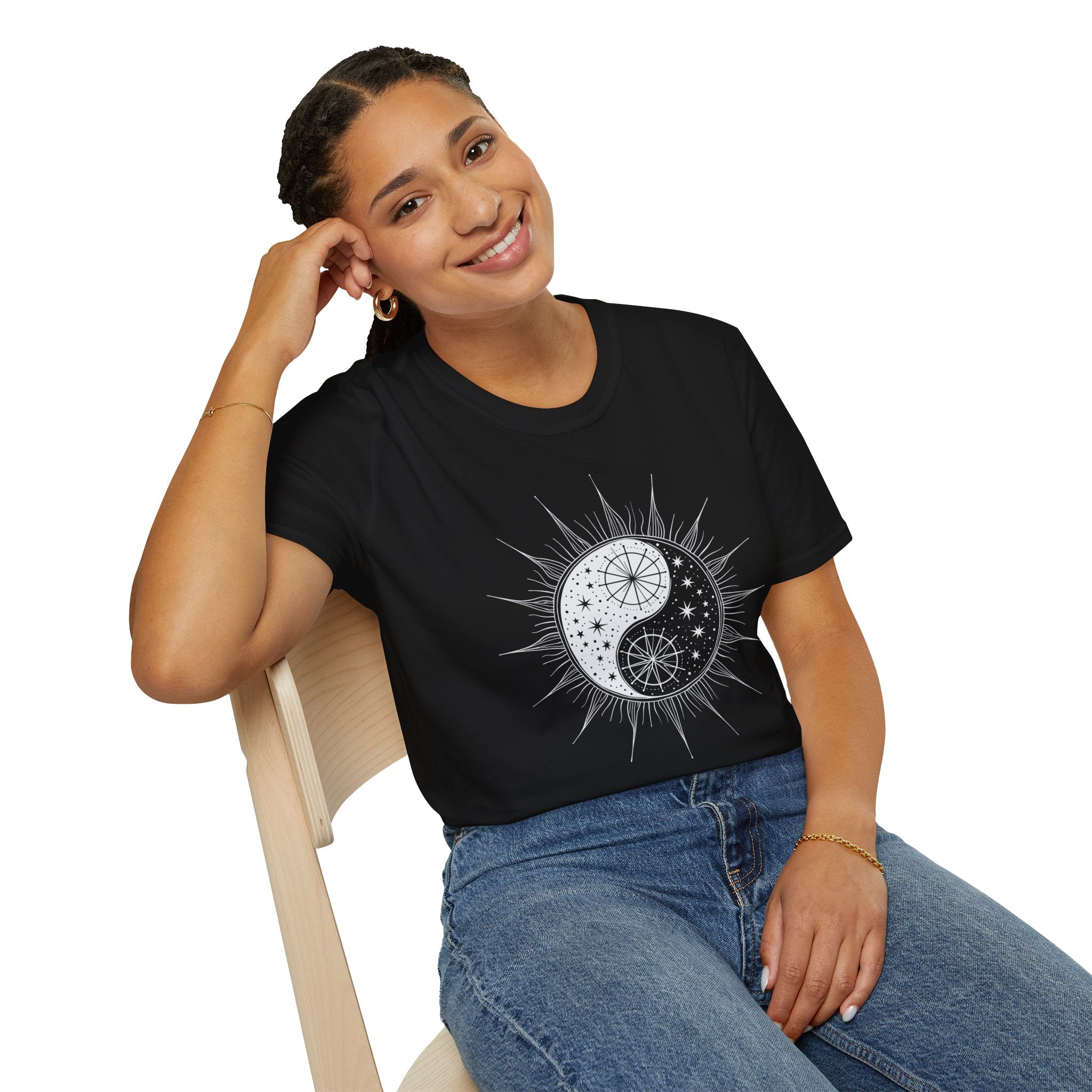 Cosmic Yin Yang T-Shirt