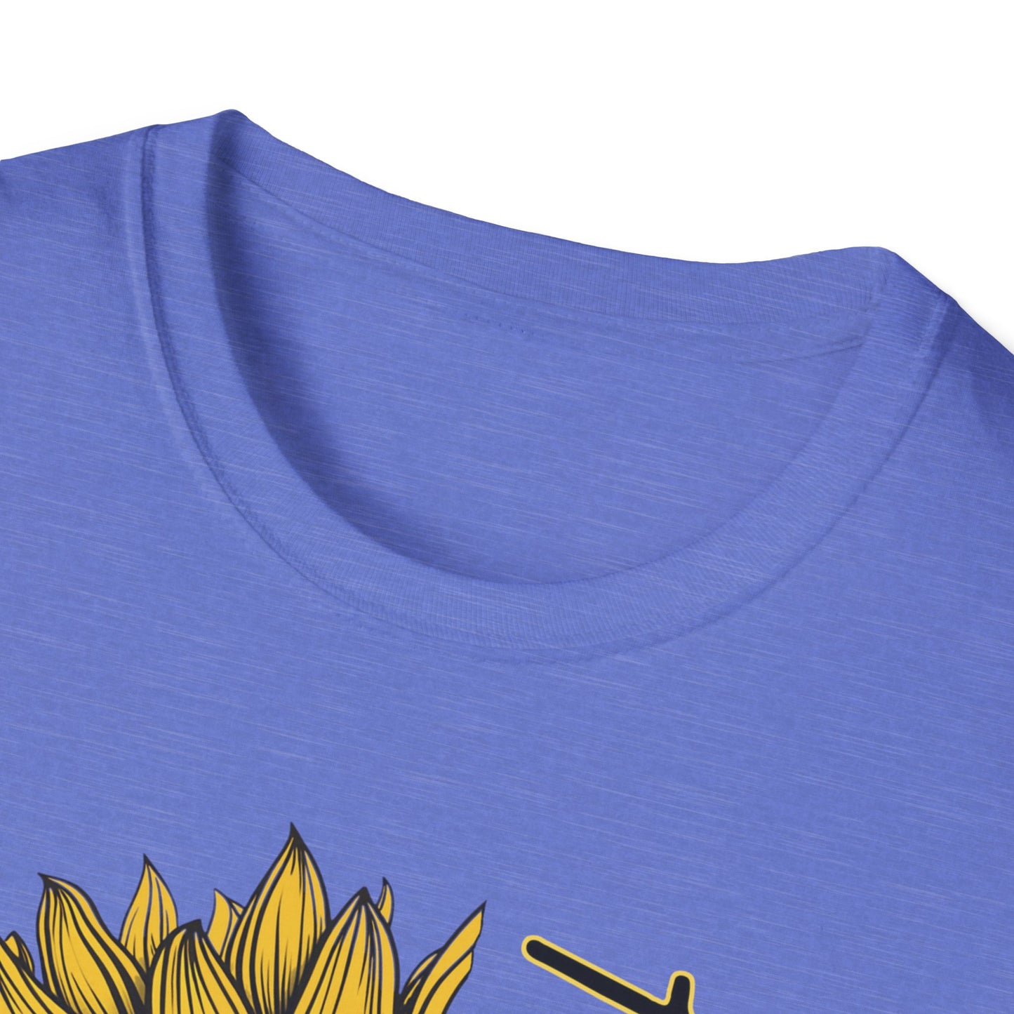 Flourish Sunflower Unisex Softstyle T-Shirt