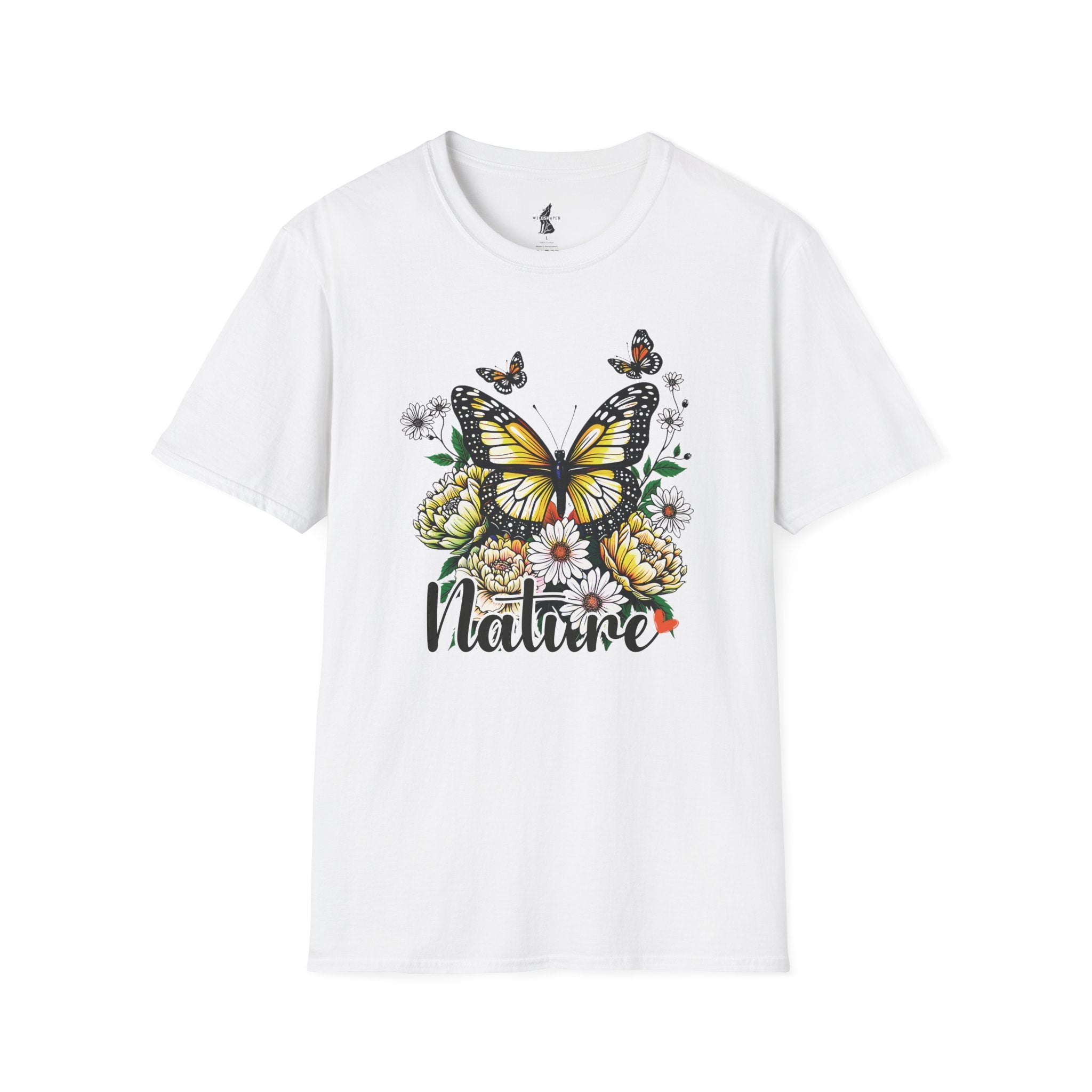 Nature Lover Butterfly Graphic T-Shirt