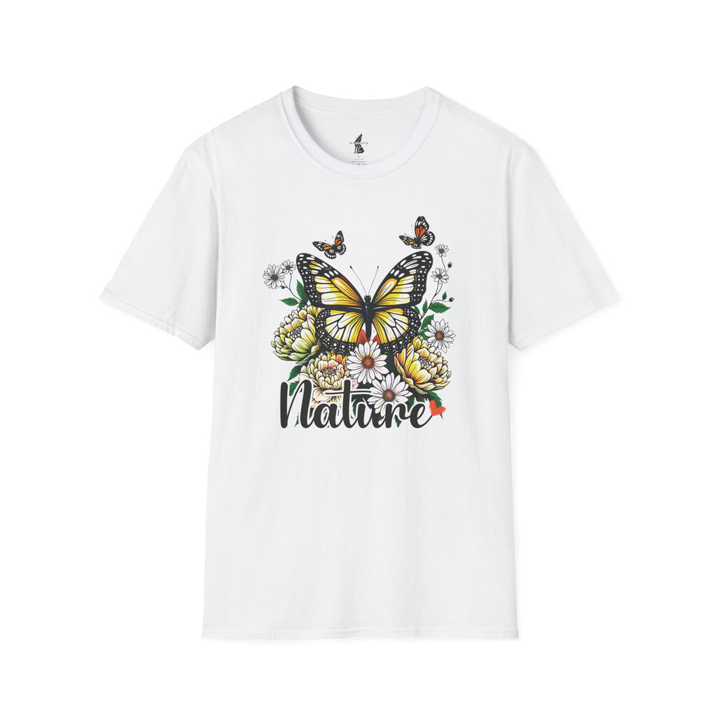 Nature Lover Butterfly Graphic T-Shirt