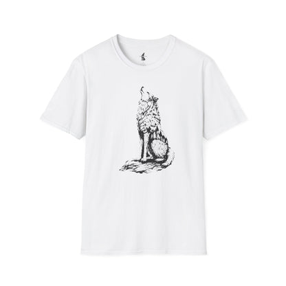 Howling Wolf Silhouette Nature T-Shirt